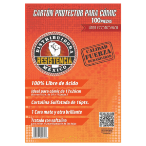 Cartón Cómic (100 Pzas)