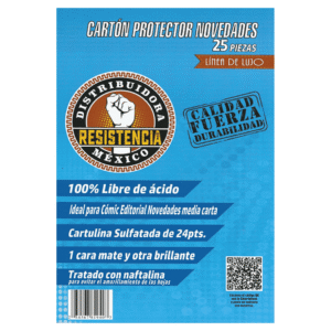 Cartón Cómic Novedades (25 Pzas)